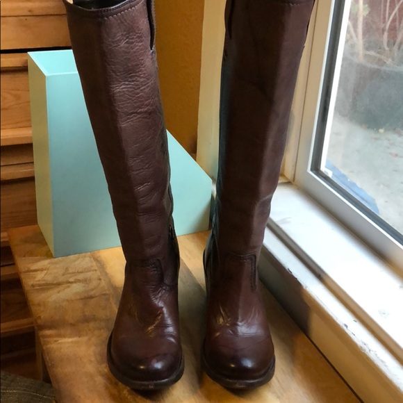 Frye Shoes - FRYE Brown Vintage Leather Boots